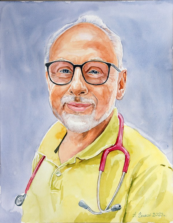 akwarelowy portret 6