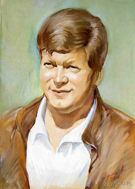 portret mężczyzny pastelom portret pastelom 2